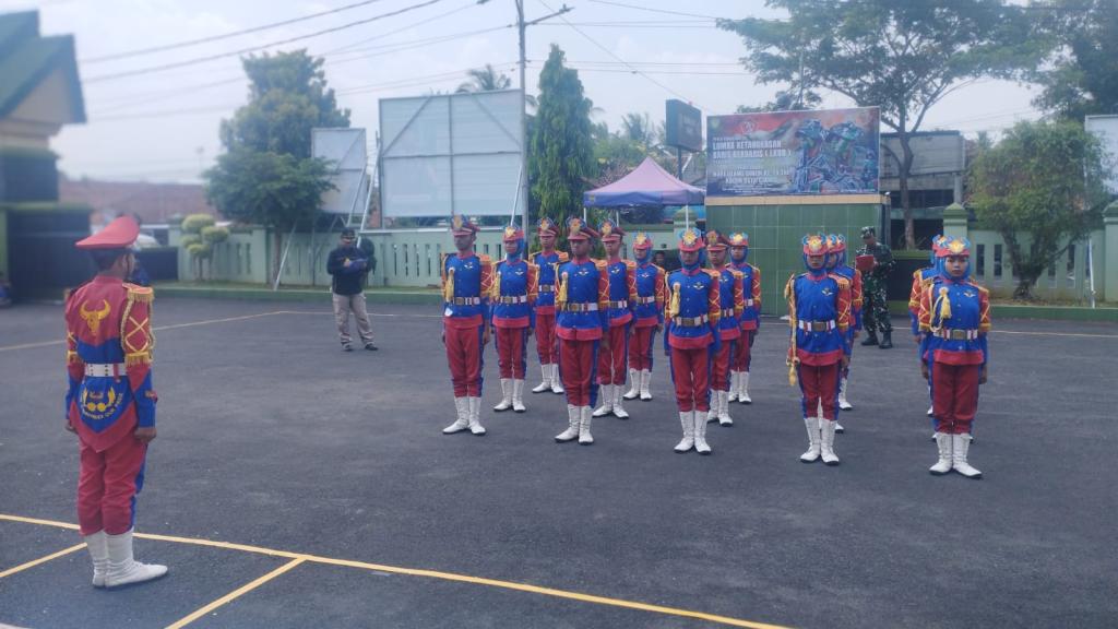 Meriahkan HUT ke-79 TNI, Kodim 0613/Ciamis Gelar LKBB Tingkat SMP dan SMA