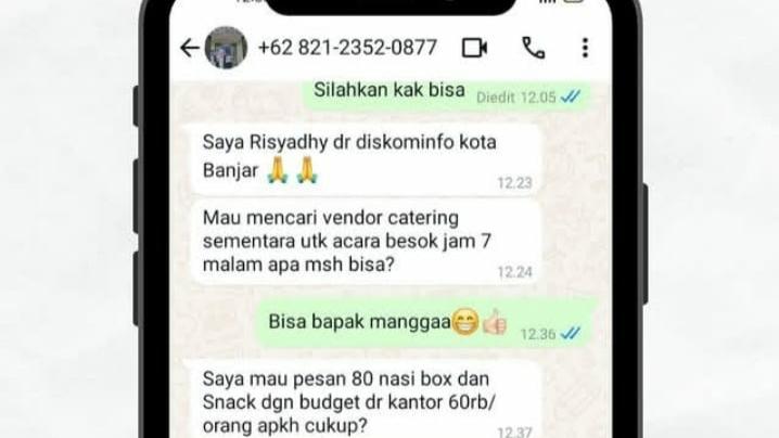 Modus Penipuan Catut Nama Pegawai Diskominfo Kota Banjar Hampir Memakan Korban