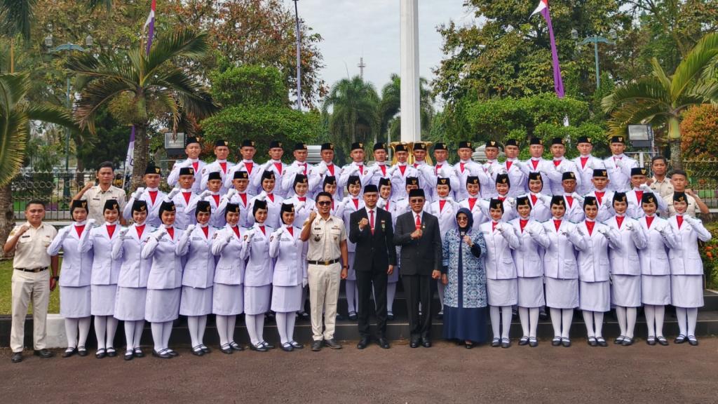Momen Haru Paskibra Ciamis 2024, Purna Tugas di Hari Lahir Pancasila