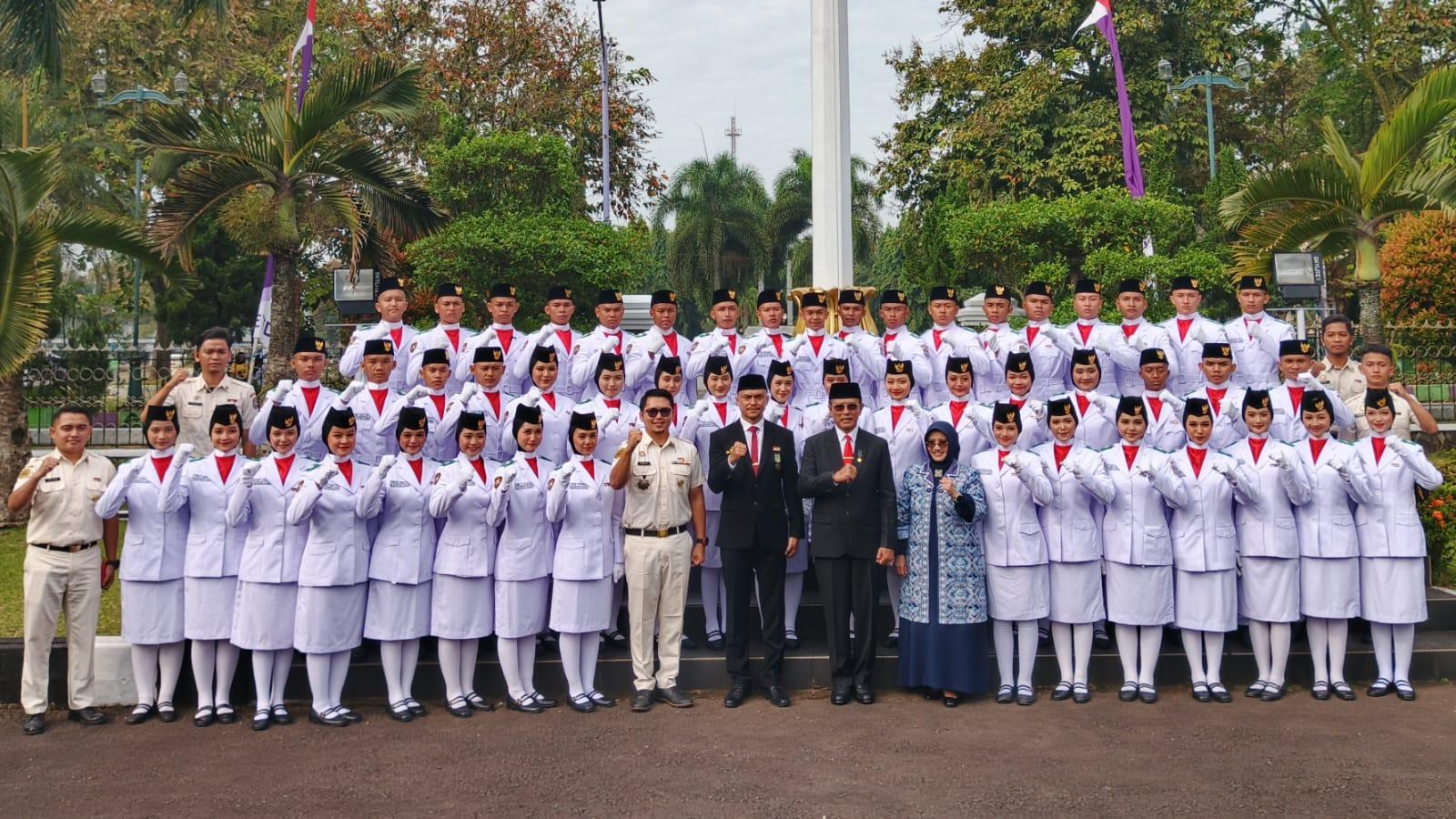 Momen Haru Paskibra Ciamis 2024, Purna Tugas di Hari Lahir Pancasila