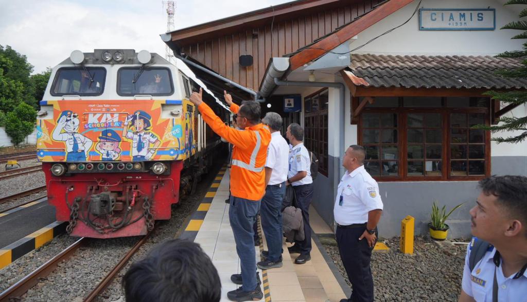 Mulai 15 Juli, KA Argo Wilis Resmi Berhenti di Stasiun Ciamis