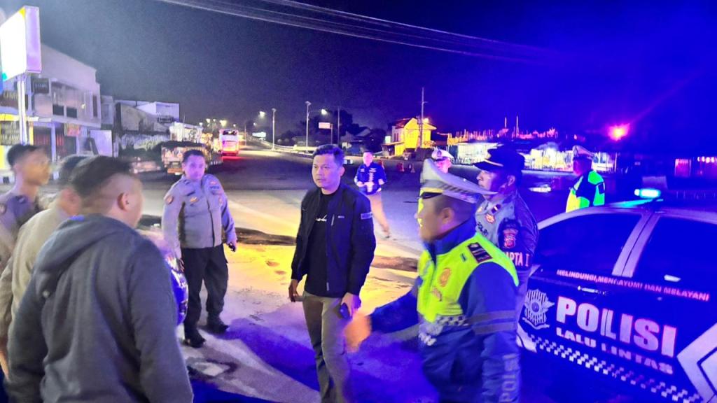 Operasi KRYD Polres Tasikmalaya Kota Sasar Penyakit Masyarakat dan Berandalan Bermotor, Puluhan Botol Miras Disita