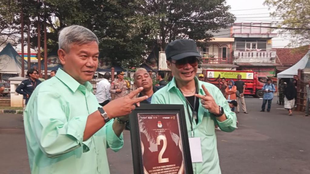Pasangan Akhmad Dimyati-Alam Raih Nomor Urut 02 di Pilkada Kota Banjar 2024
