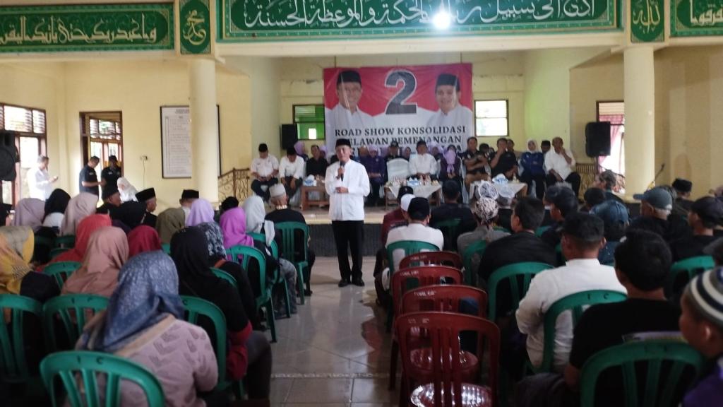Pasangan Herdiat-Yana Lanjutkan Roadshow Konsolidasi ke Kecamatan Sadananya Usai Baregbeg