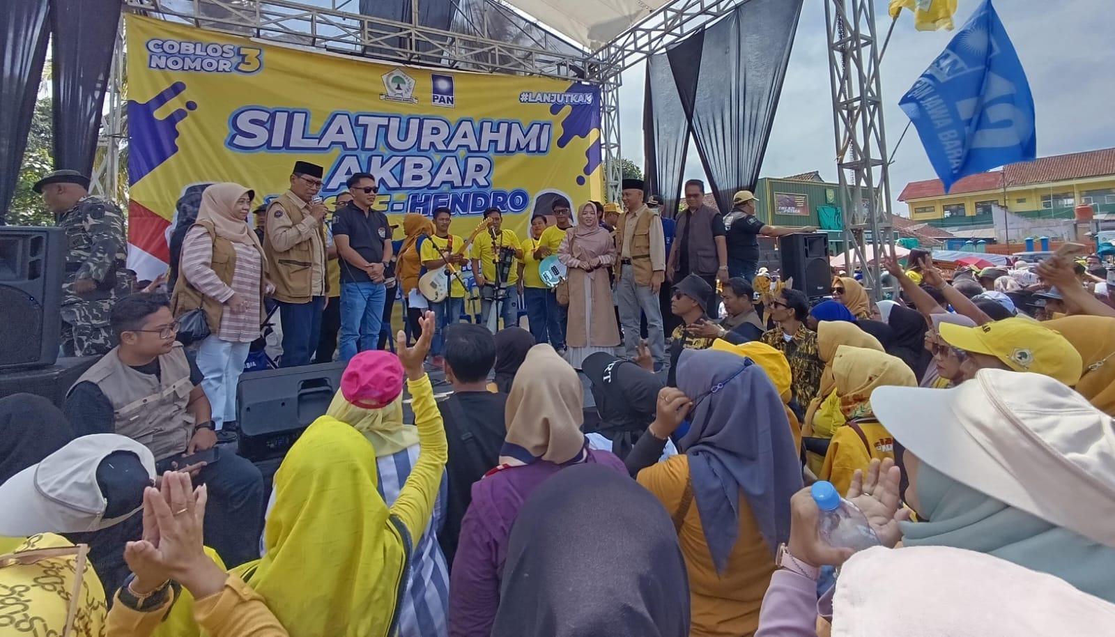 Pasangan Yusuf-Hendro Gelar Kampanye Akbar di Alun-Alun Indihiang, Tegaskan Komitmen untuk Kota Tasikmalaya