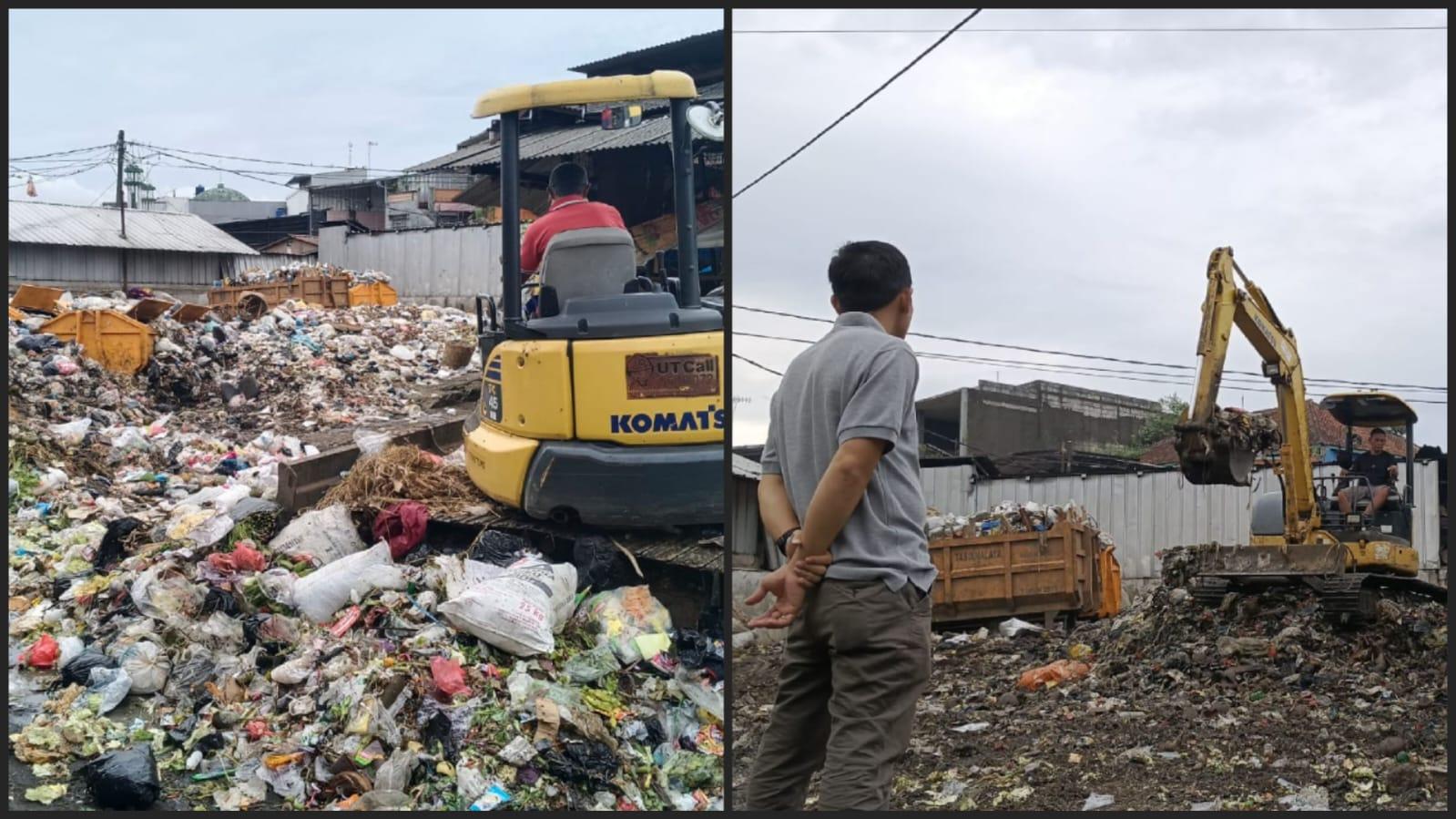 Pasar Cikurubuk Jadi Penyumbang Sampah Terbesar di Kota Tasikmalaya, DLH Bekerja Maksimal