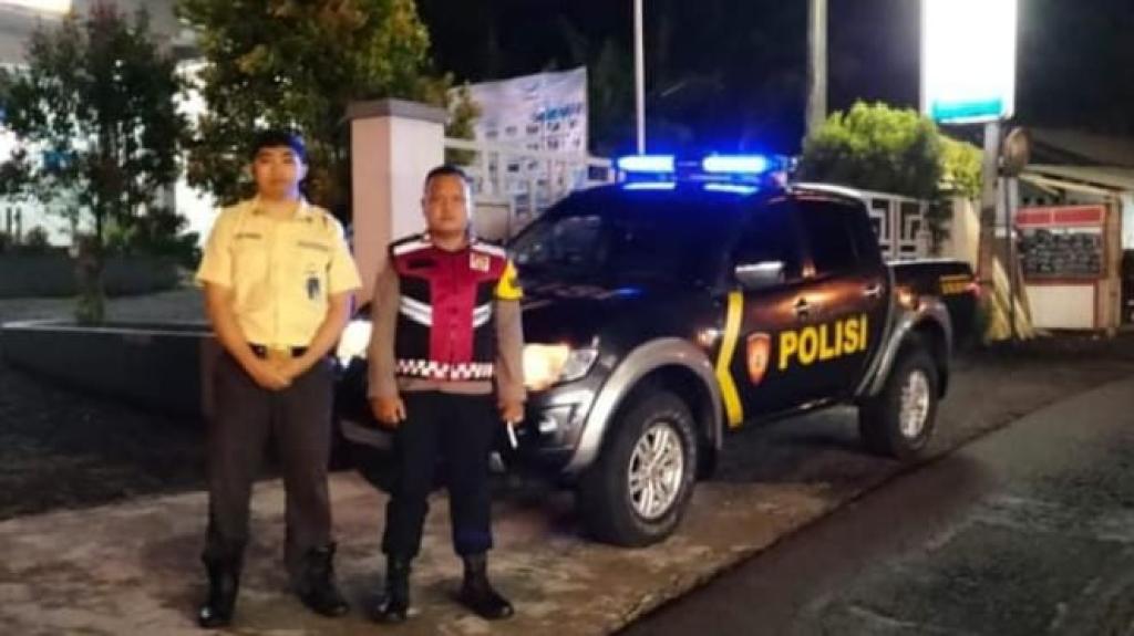 Patroli Malam Polsek Panawangan Tingkatkan Keamanan di Ciamis
