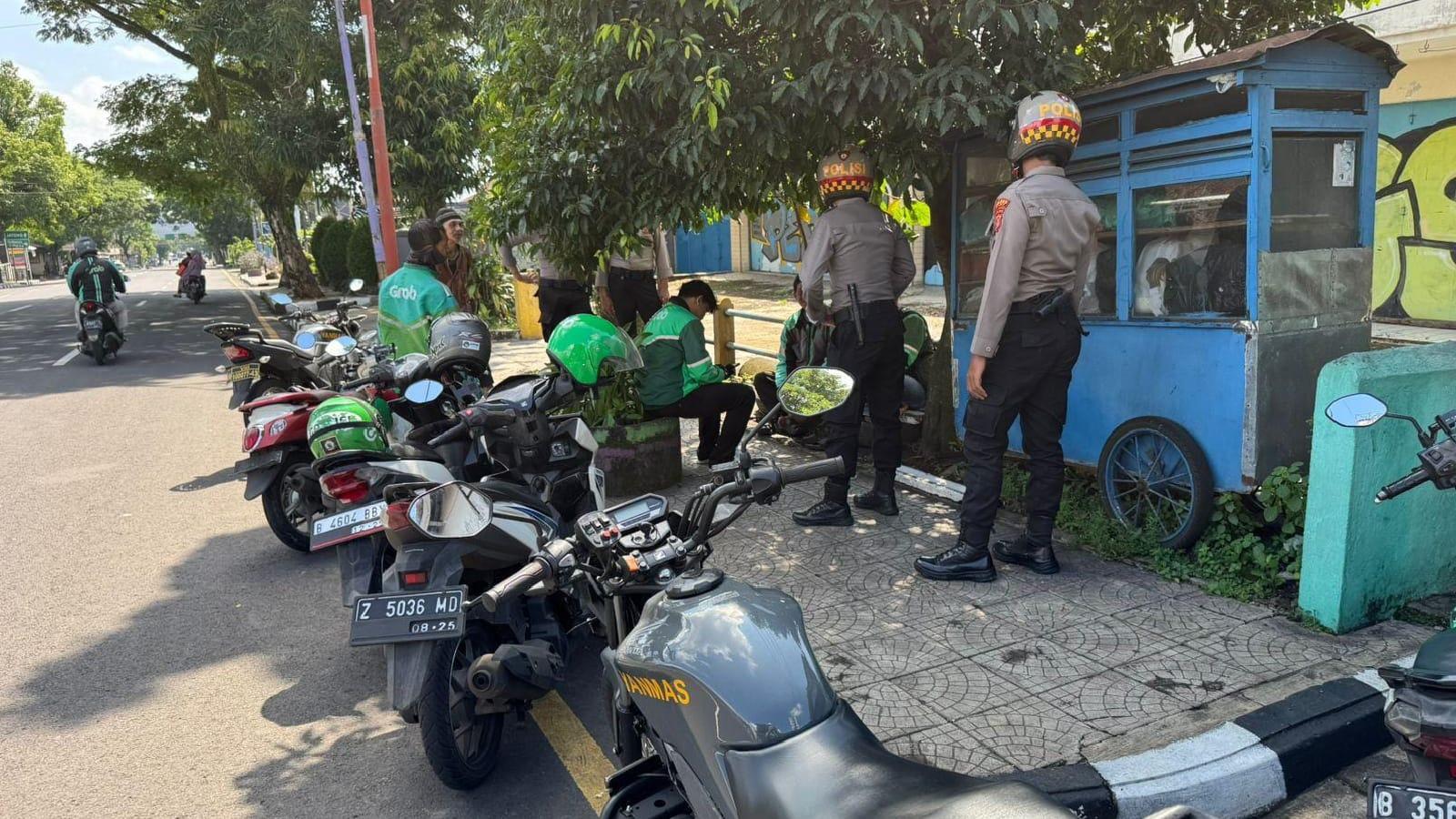 Patroli Roda Dua Polres Ciamis Jaga Keamanan Kota