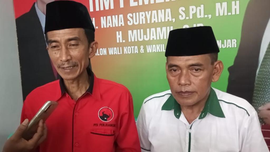 PDIP, PPP, dan Perindo Kota Banjar Bersatu, Siap Menangkan Pasangan Nana-Mujamil di Pilkada 2024