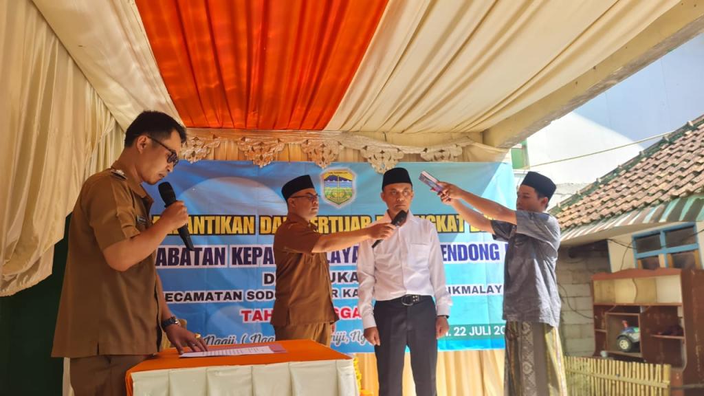 Pelantikan Perangkat Desa Sukabakti Tasikmalaya Dihadiri Elemen Masyarakat