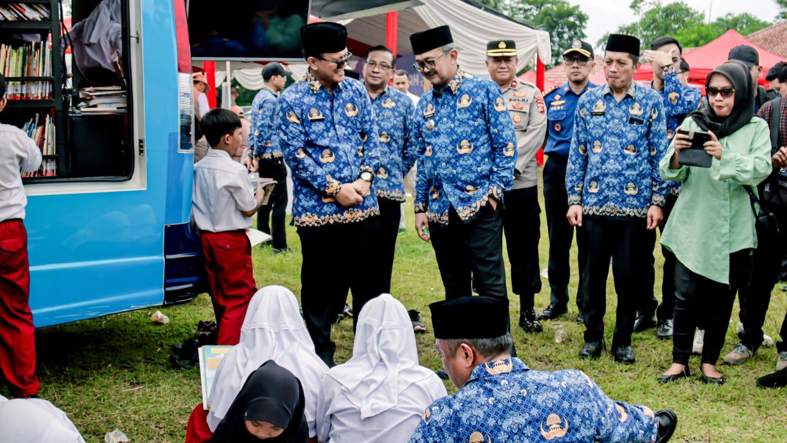 Pemkab Ciamis Gelar Program Pepatah Manis, Operasi Pasar Murah, dan Gebyar Pelayanan Terpadu di Sadanaya