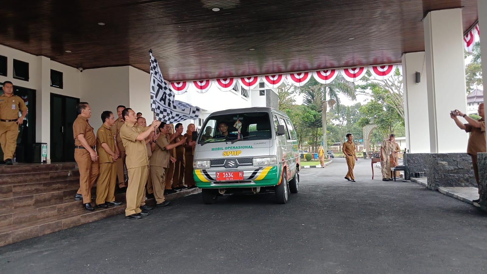 Pemkot Tasikmalaya Luncurkan Mobil Operasional SPHP dan Berikan Bantuan Pompa Air kepada Petani