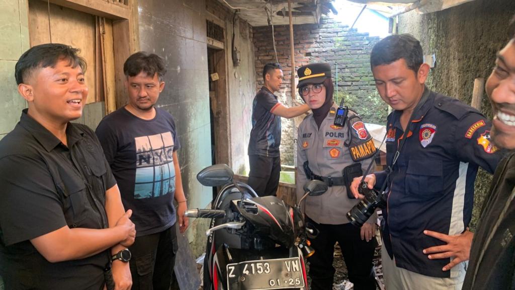 Pencurian Sepeda Motor di Tasikmalaya Gagal, Pelaku Tinggalkan Kendaraan Karena Mogok