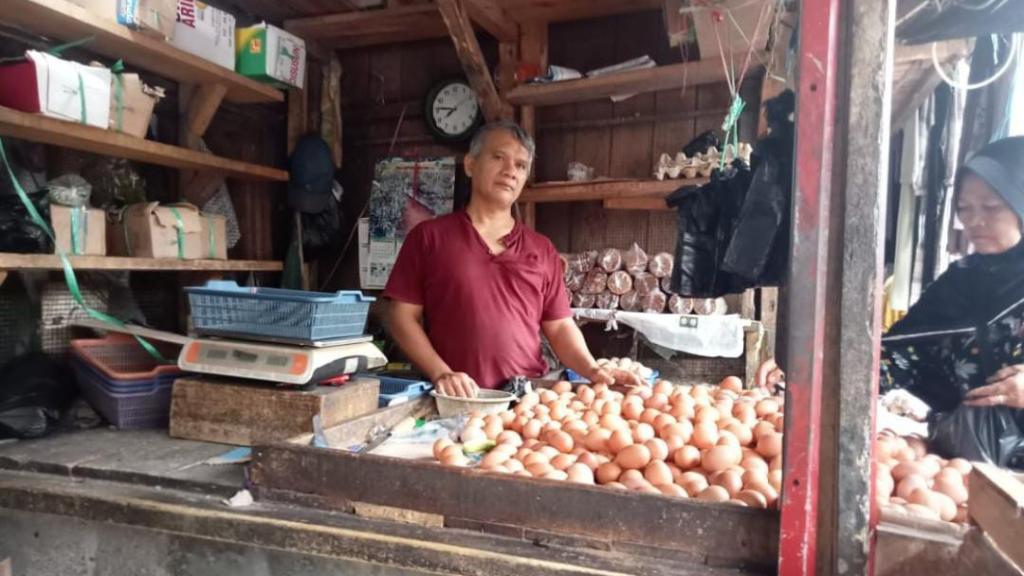 Penjualan Telur di Pasar Singaparna Tasikmalaya Meningkat Tiga Kali Lipat Selama Ramadan