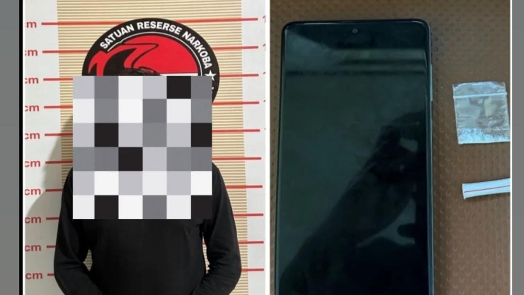 Satnarkoba Polres Tasikmalaya Kota Amankan Pengguna Sabu di Sukanagara Cibeureum