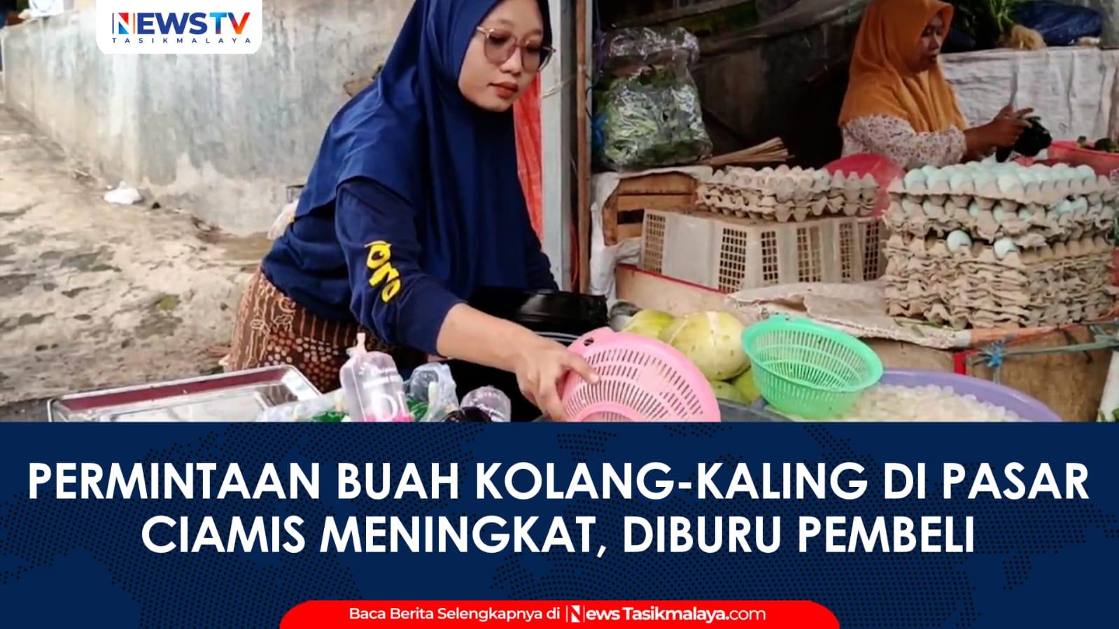 VIDEO: Permintaan Kolang Kaling di Pasar Manis Ciamis Melonjak Jelang Bulan Ramadan, Harga Ikut Naik