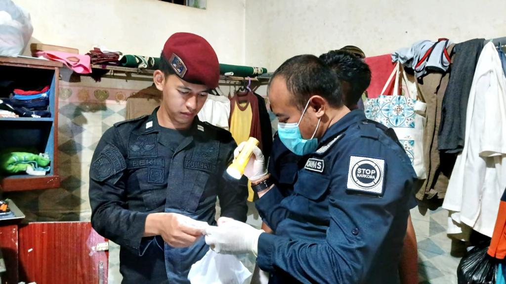 Petugas Gabungan Razia dan Tes Urine di Lapas Ciamis, ini Hasilnya