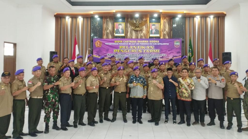 Pj Bupati Ciamis Lantik Pengurus DPK IARMI Ciamis 2024-2028