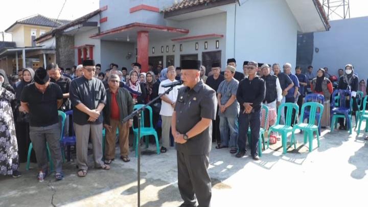 Pj Wali Kota Tasikmalaya Hadiri Pemakaman Inspektur Kota Tasikmalaya, Budiaman Sanusi