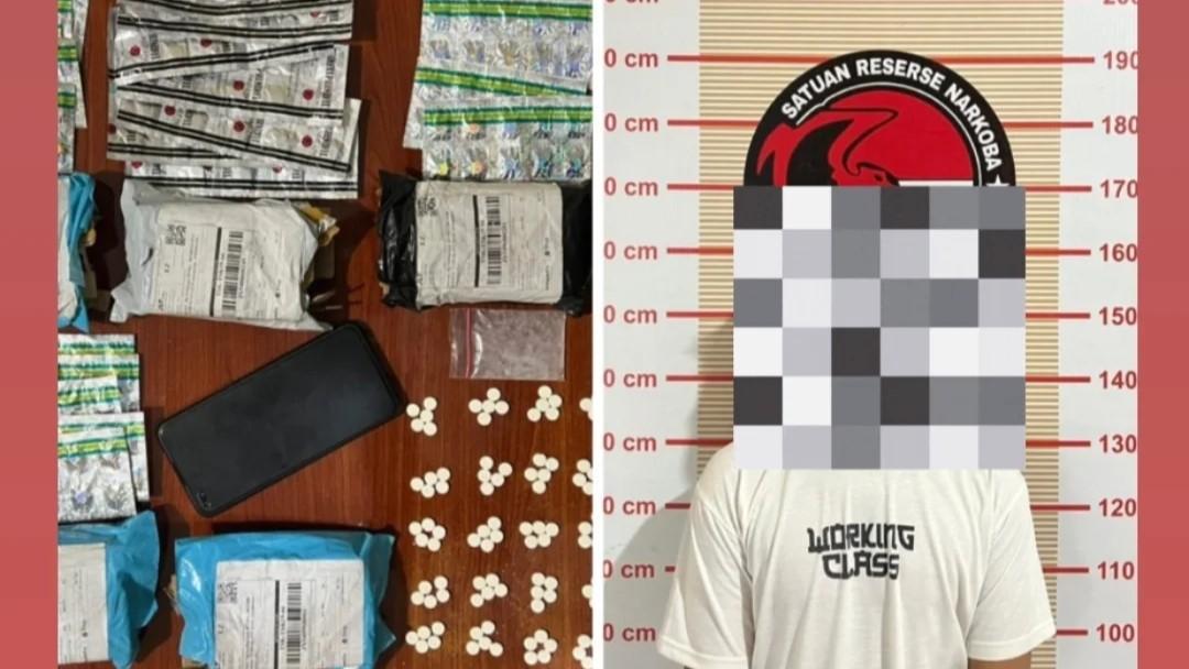 Polisi Gerebek Pengedar Obat Terlarang di Kota Tasikmalaya, Barang Bukti Ribuan Butir