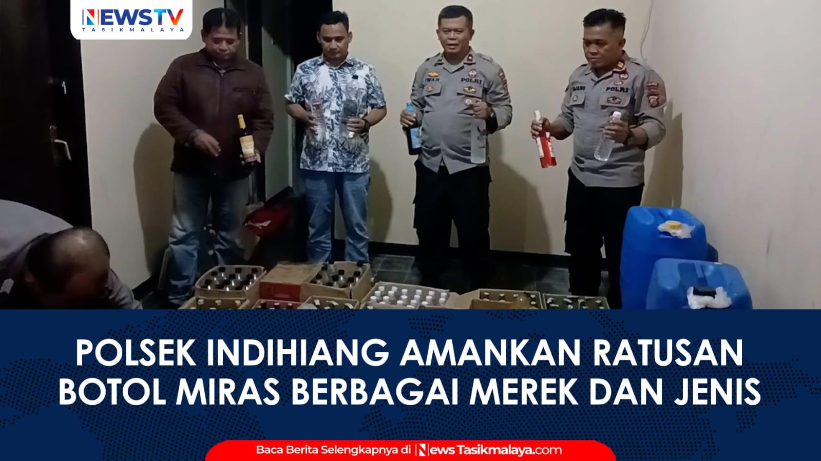VIDEO: Polisi Temukan Miras "Pemuda Bingung" Saat Gerebek Kontrakan di Tasikmalaya
