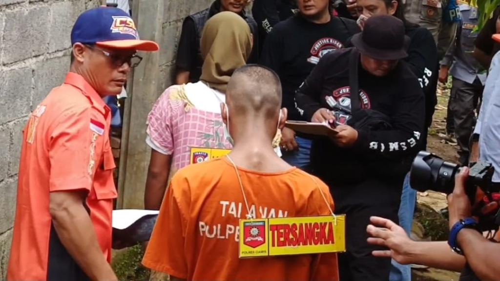 Polisi Ungkap Fakta Baru Saat Rekonstruksi Kasus Cucu Bunuh Nenek di Cihaurbeuti Ciamis