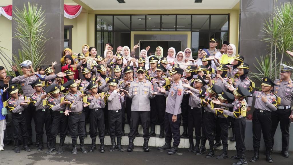 Polres Banjar Berangkatkan Tim Polisi Cilik dan Smart Student ke Ajang Polda Jabar