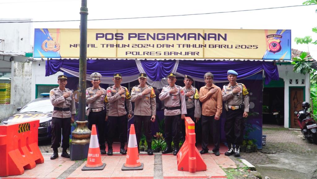 Polres Banjar Gelar Operasi Lilin Lodaya Jelang Perayaan Natal dan Tahun Baru 2025