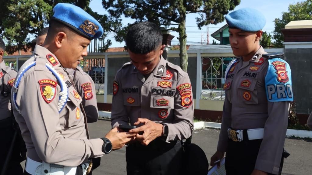 Polres Ciamis Gelar Operasi Gaktibplin untuk Tingkatkan Disiplin Personel
