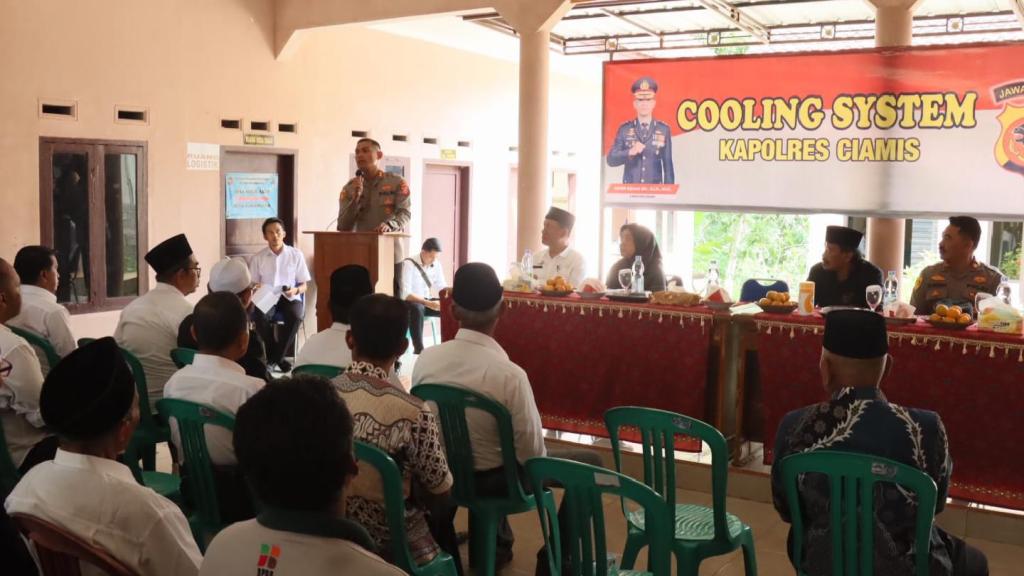 Polres Ciamis Intensifkan Cooling System Demi Harkamtibmas Kondusif
