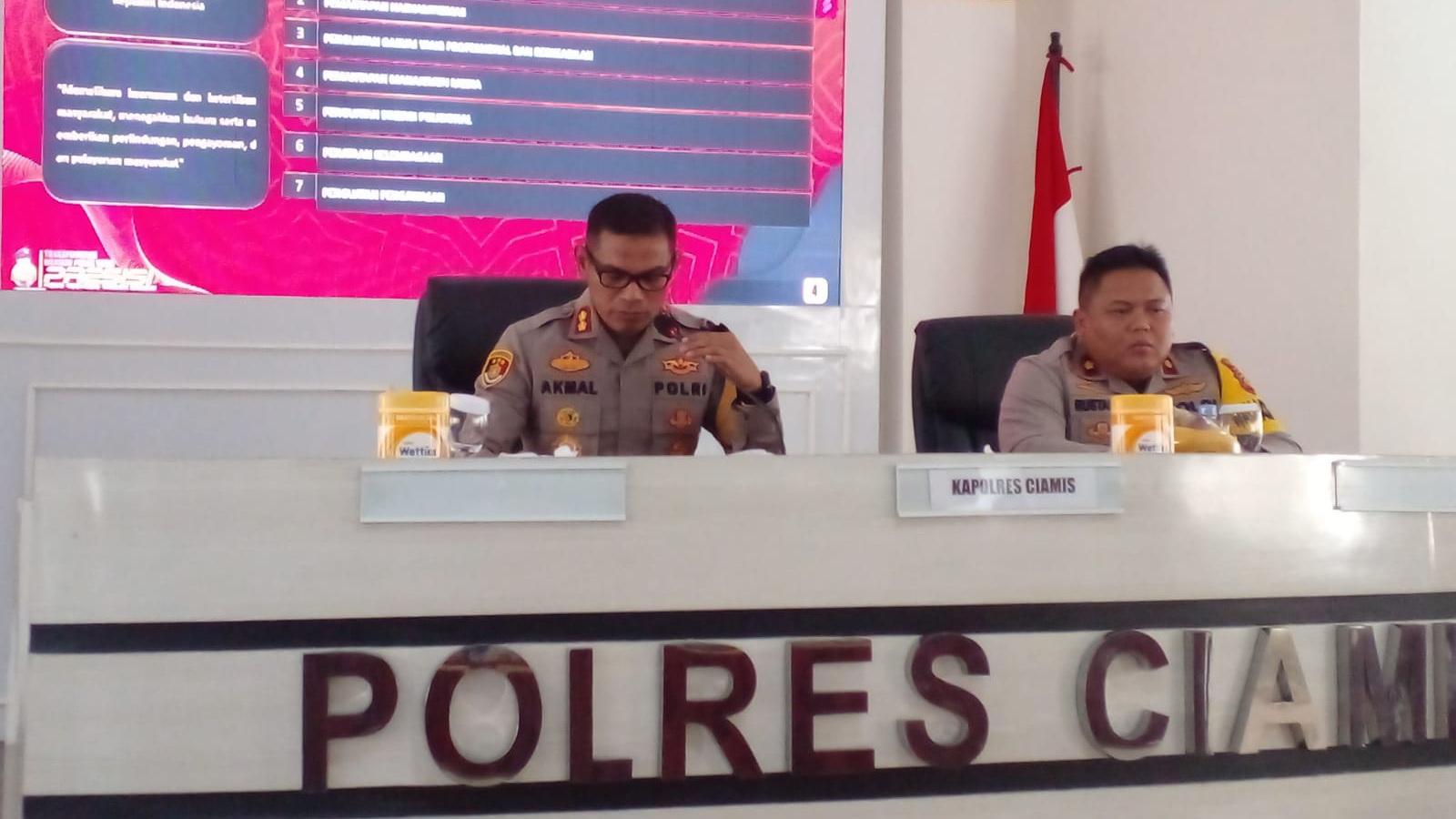 Polres Ciamis Siapkan Program Edukasi Bahaya Judi Online dan Pencabulan Anak di 2025
