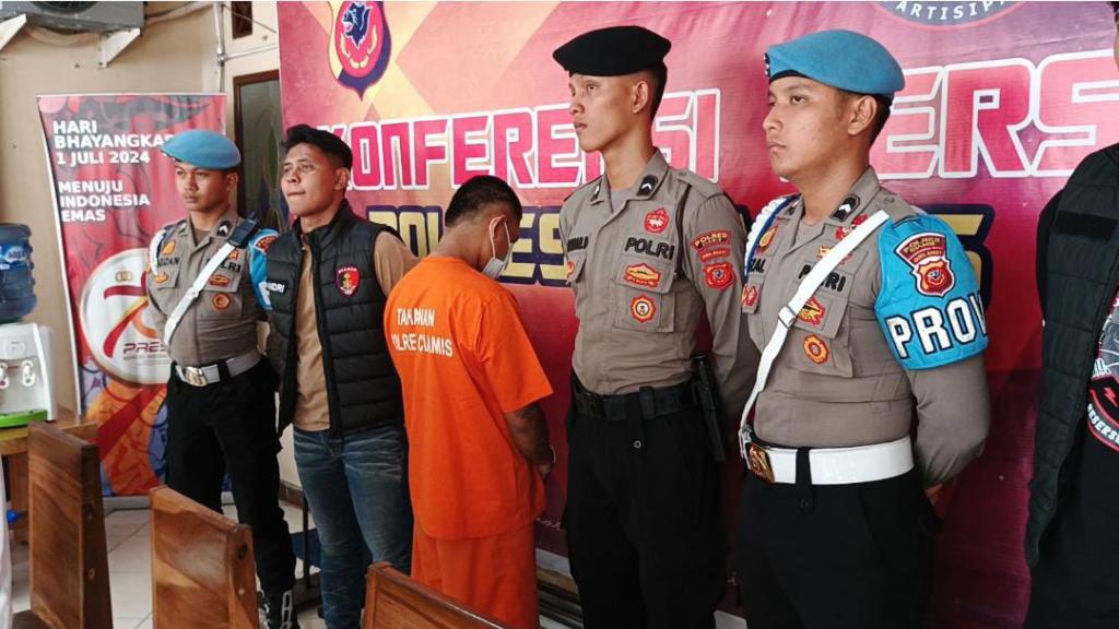 Polres Ciamis Ungkap Kasus Curanmor di Sukadana, Pelaku Residivis Tiga Kali Terlibat Kejahatan