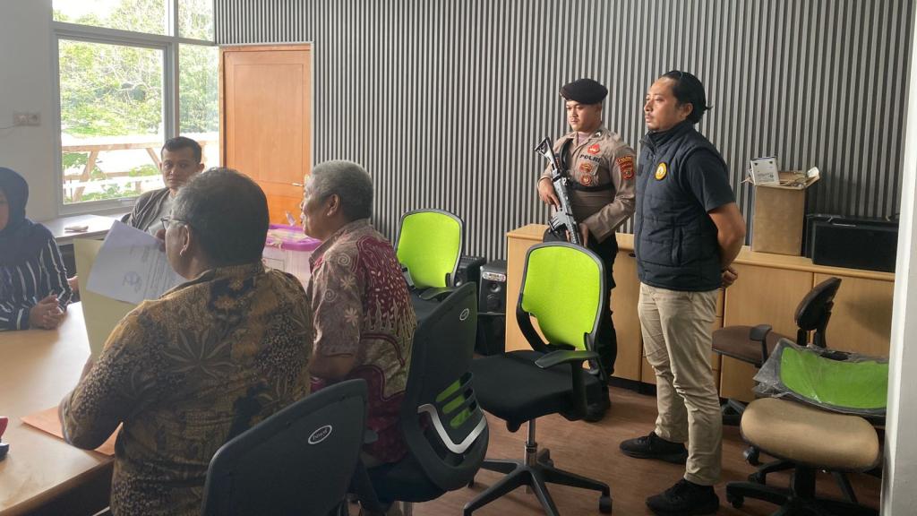 Polres Tasikmalaya Kawal Ketat Pengiriman Rekapitulasi Surat Suara ke KPU Jabar