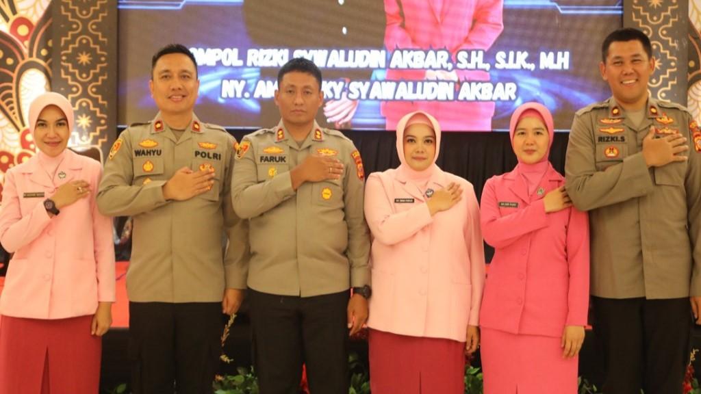 Polres Tasikmalaya Kota Gelar Acara Kenal Pamit Wakapolres di Graha Asia, Ini Pesan Kapolres