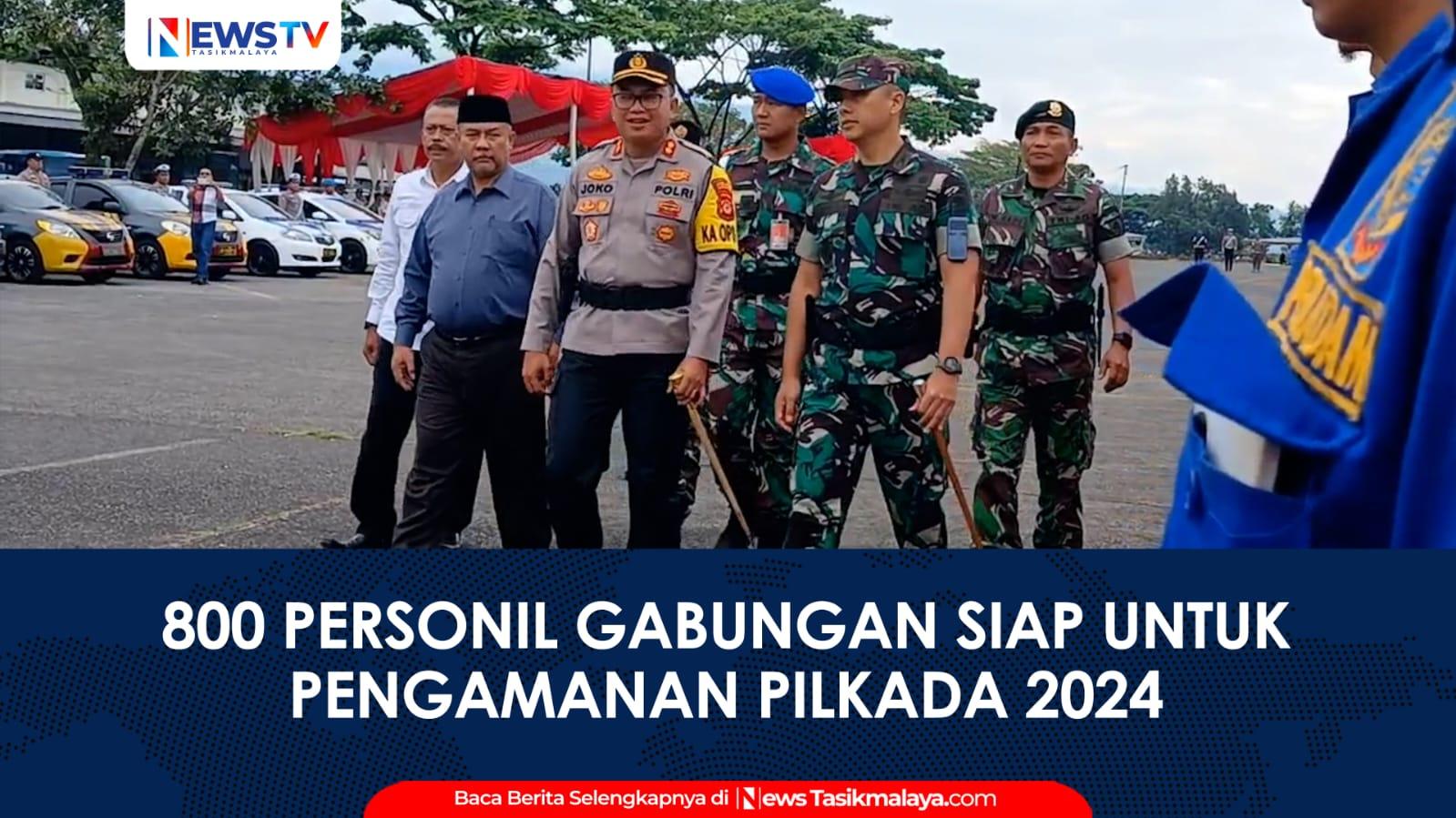 VIDEO: Polres Tasikmalaya Kota Gelar Apel Operasi Mantap Praja Lodaya 2024, Siap Amankan Pilkada Serentak