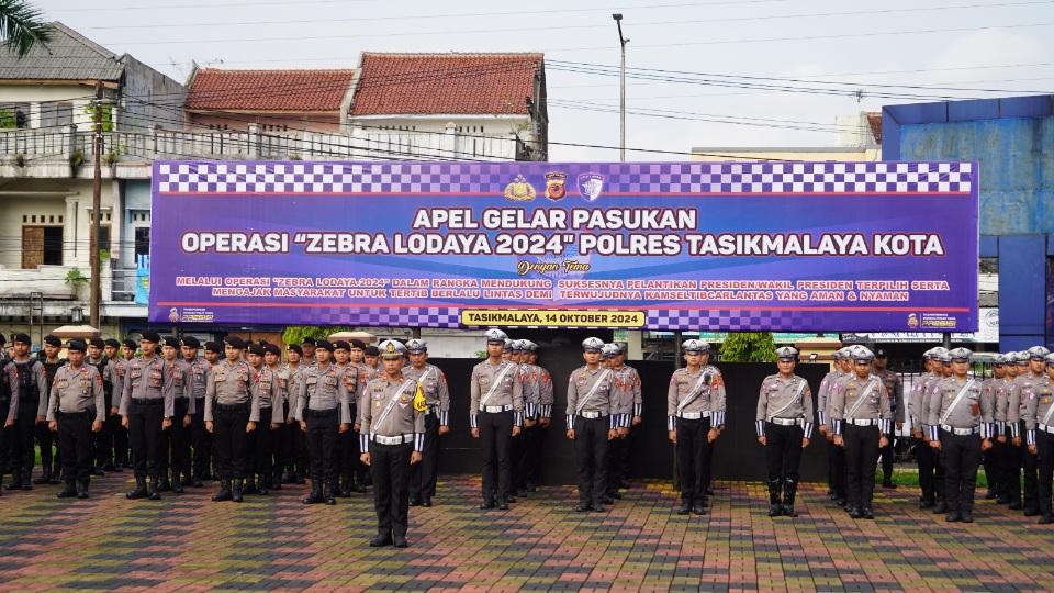 Polres Tasikmalaya Kota Gelar Operasi Zebra Lodaya 2024: Fokus Pengamanan Pilkada dan Pelantikan Presiden