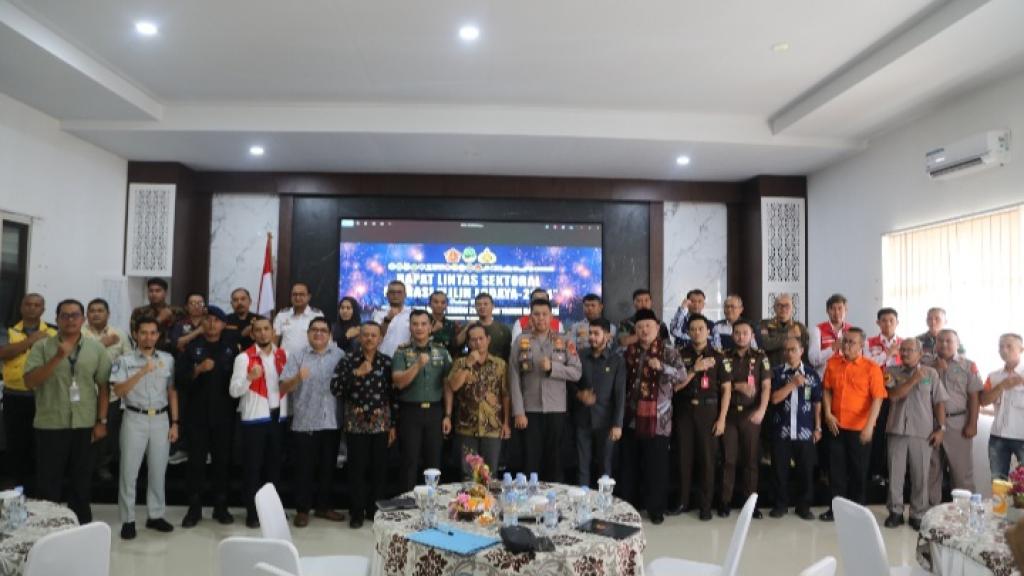 Polres Tasikmalaya Kota Gelar Rakor Lintas Sektoral Operasi Lilin Lodaya 2024