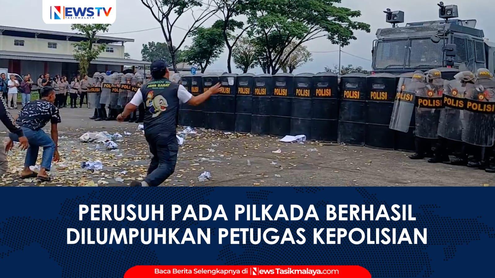 VIDEO: Polres Tasikmalaya Kota Gelar Simulasi Sispam Kota 2024 di Terminal Indihiang