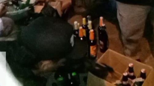 Polres Tasikmalaya Kota, Satpol PP, dan Ormas Islam Razia Ruko di Indihiang, Temukan Puluhan Miras Siap Edar