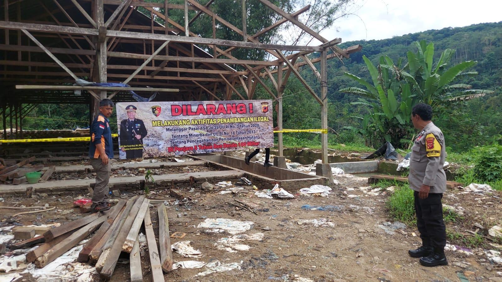 Uji Lab Sementara Lokasi Tambang Ilegal Ditemukan Indikasi Pencemaran, Kadis PUTR-PRKP LH: Ada Unsur Merkuri