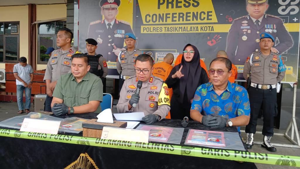 Polres Tasikmalaya Kota Ungkap Kasus Pencurian Modus Ganjal ATM