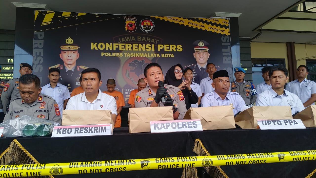 Polres Tasikmalaya Kota Ungkap Tiga Kasus Pencabulan Anak, Pelakunya Ayah Kandung hingga Paman