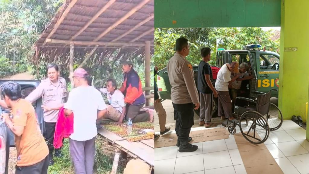 Polsek Kawalu Bersama Warga Temukan Lansia yang Hilang di Hutan Tasikmalaya, Ditemukan di Jatiwaras dengan Selamat
