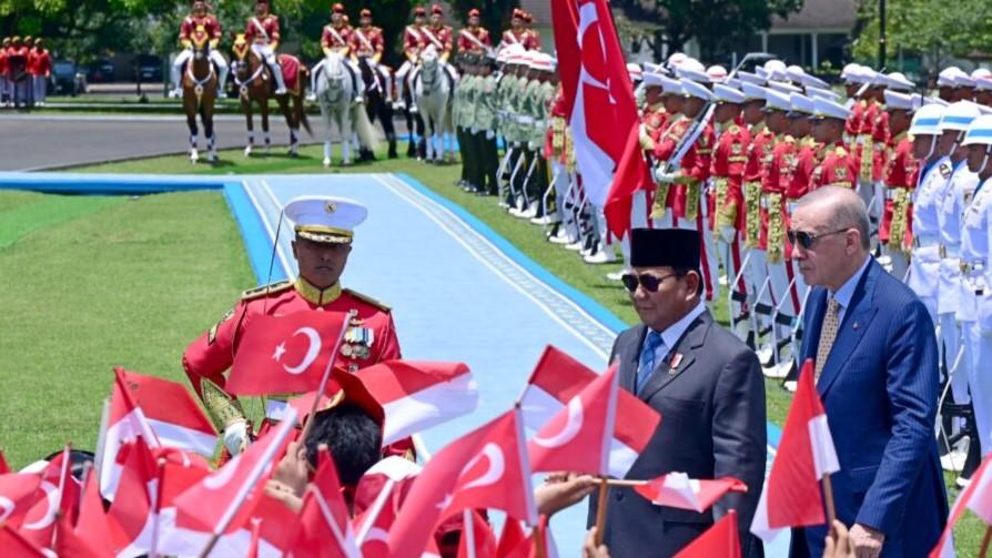 Presiden Prabowo Sambut Presiden Erdoğan di Istana Bogor, Perkuat Kemitraan Indonesia-Turki