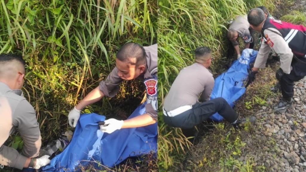 Pria Tanpa Identitas Tewas Tertabrak Kereta Api di Cisayong Tasikmalaya