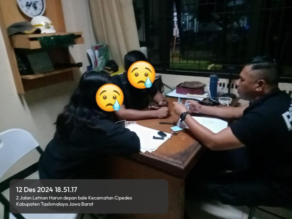 Puluhan Botol Miras dan Empat Pasangan Tak Resmi Terjaring Operasi Pekat Satpol PP Kota Tasikmalaya