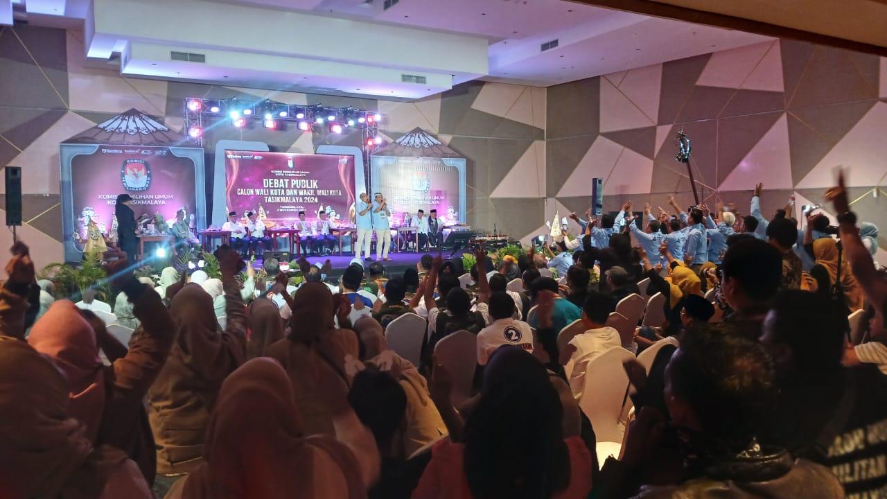 Ragam Kalimat Penutup Para Paslon Wali Kota dan Wakil Wali Kota Tasikmalaya pada Debat Publik Pertama