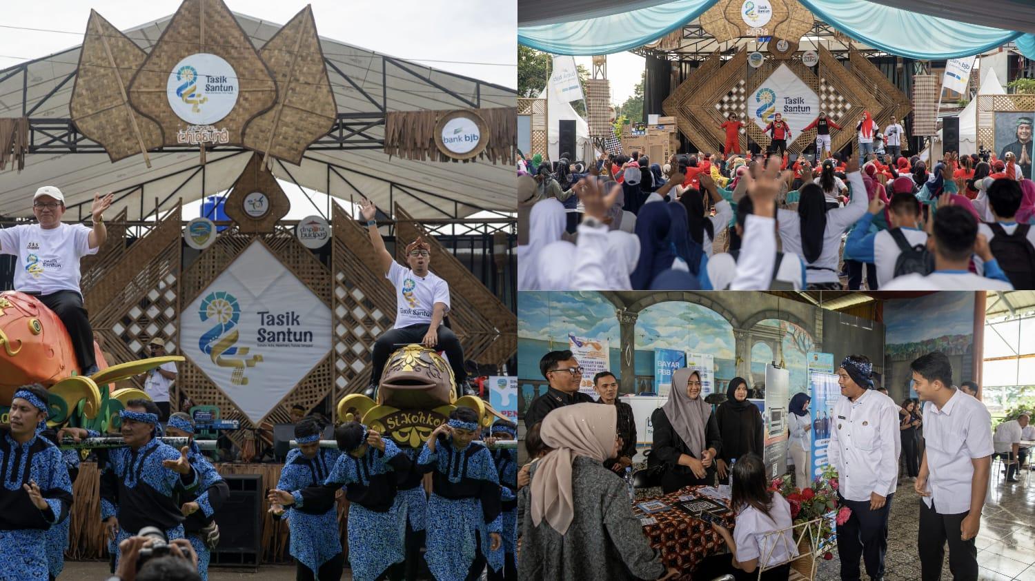 Raksa Budaya Santun HUT Ke-24 Kota Tasikmalaya di Cihideung