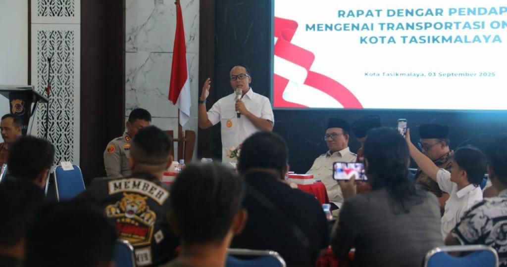 Rapat Dengar Pendapat Bahas Regulasi Transportasi Online di Kota Tasikmalaya
