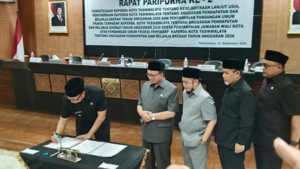 Raperda Kesejahteraan Lansia Disetujui Jadi Perda, Pemkot Tasikmalaya Siap Wujudkan Kota Ramah Lansia